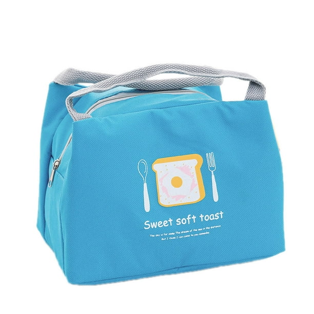 New Adults Kids Thermal Insulated Lunch Bag Cooler Storage Box Food Picnic Pouch 